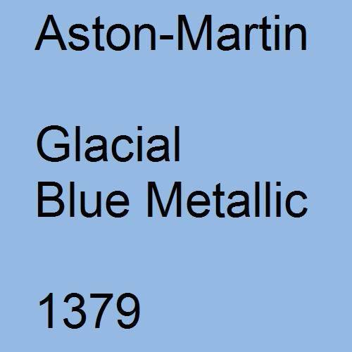 Aston-Martin, Glacial Blue Metallic, 1379.